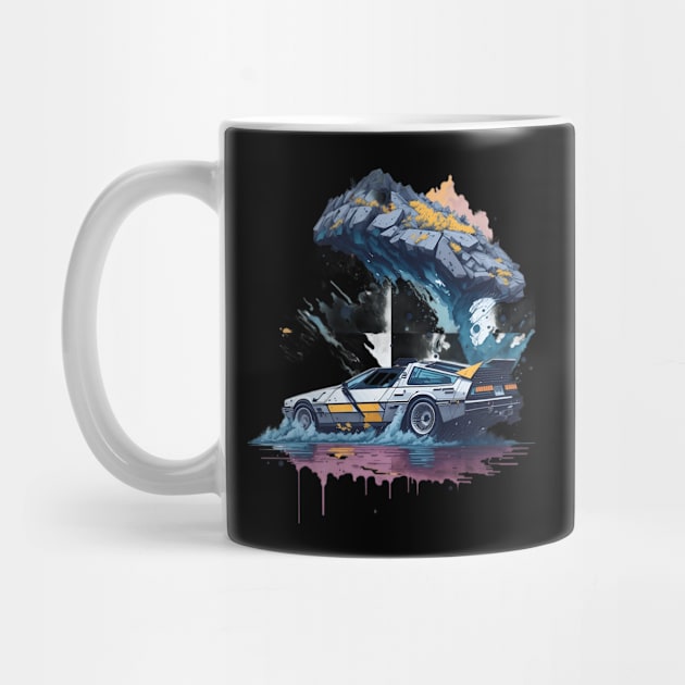 DMC DeLorean Art by Shop Goods